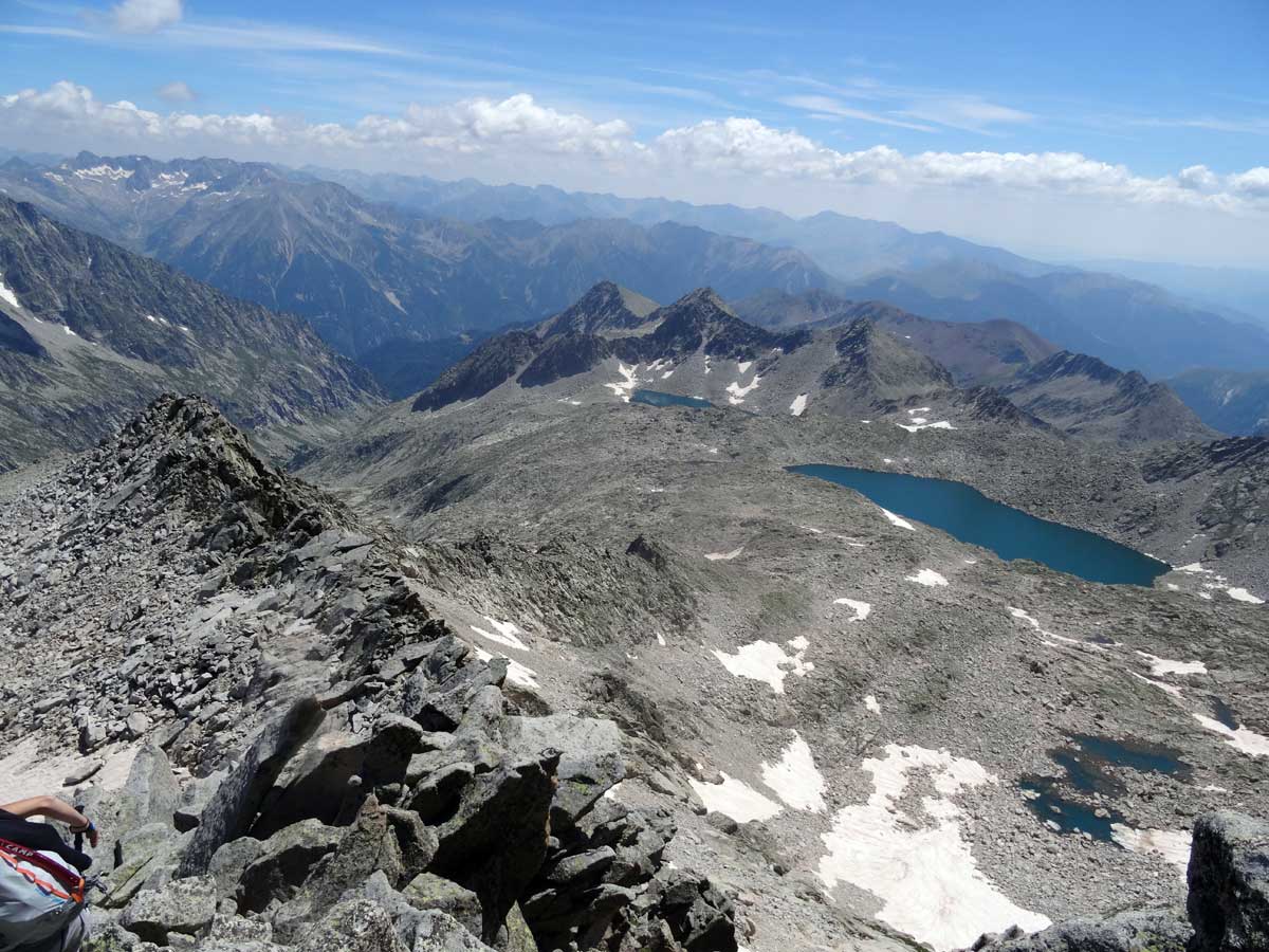 Estany del Cap de la vall et Estanyets del Pico de...